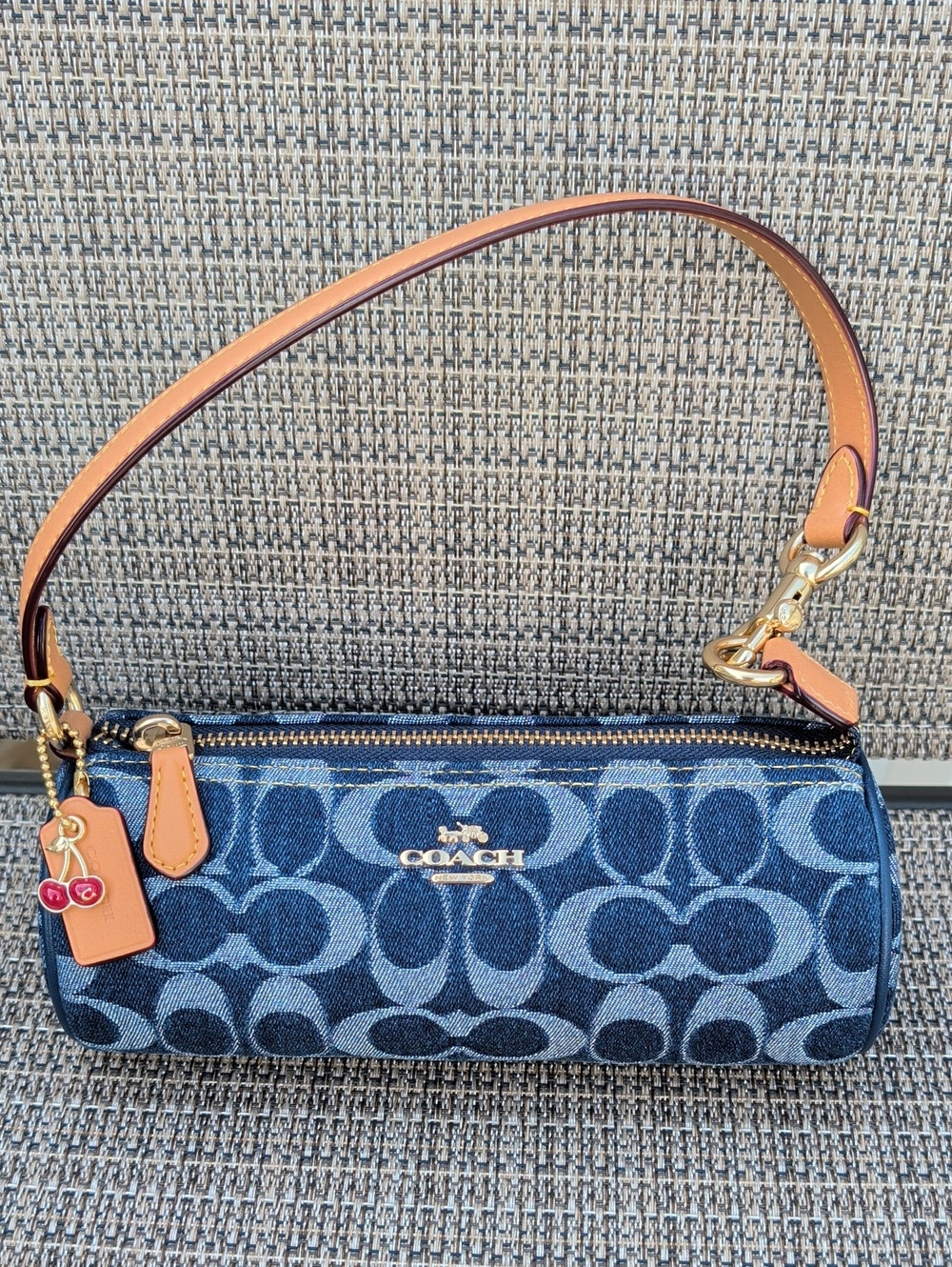 Coach Nolita Barrel Bag Signature Denim (CZ459) NWOT